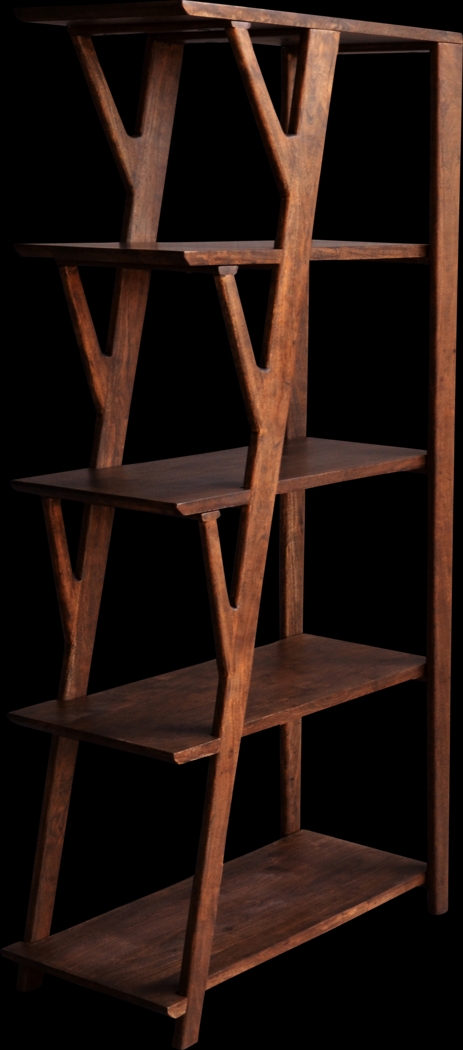Logan Lodge Brown Etagere - Thumbnail - Image 2