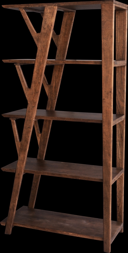 Logan Lodge Brown Etagere - Thumbnail - Image 1
