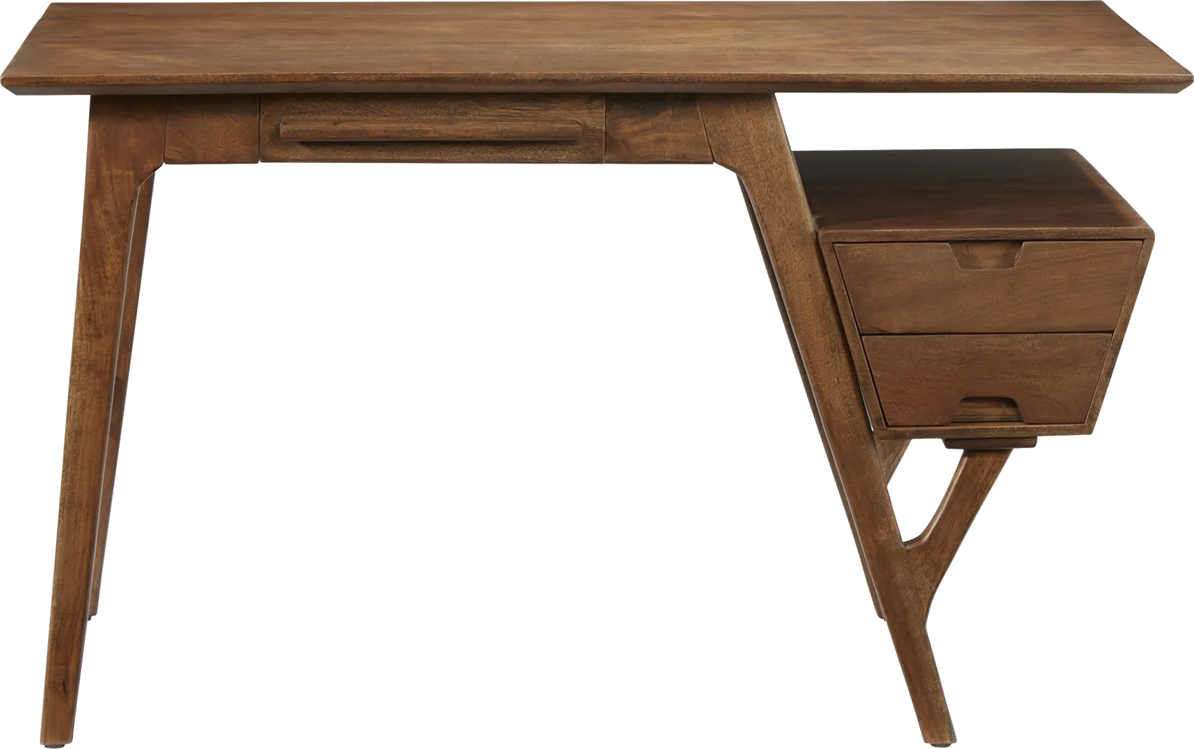 Logan Lodge Brown Writing Desk - Thumbnail - Image 1