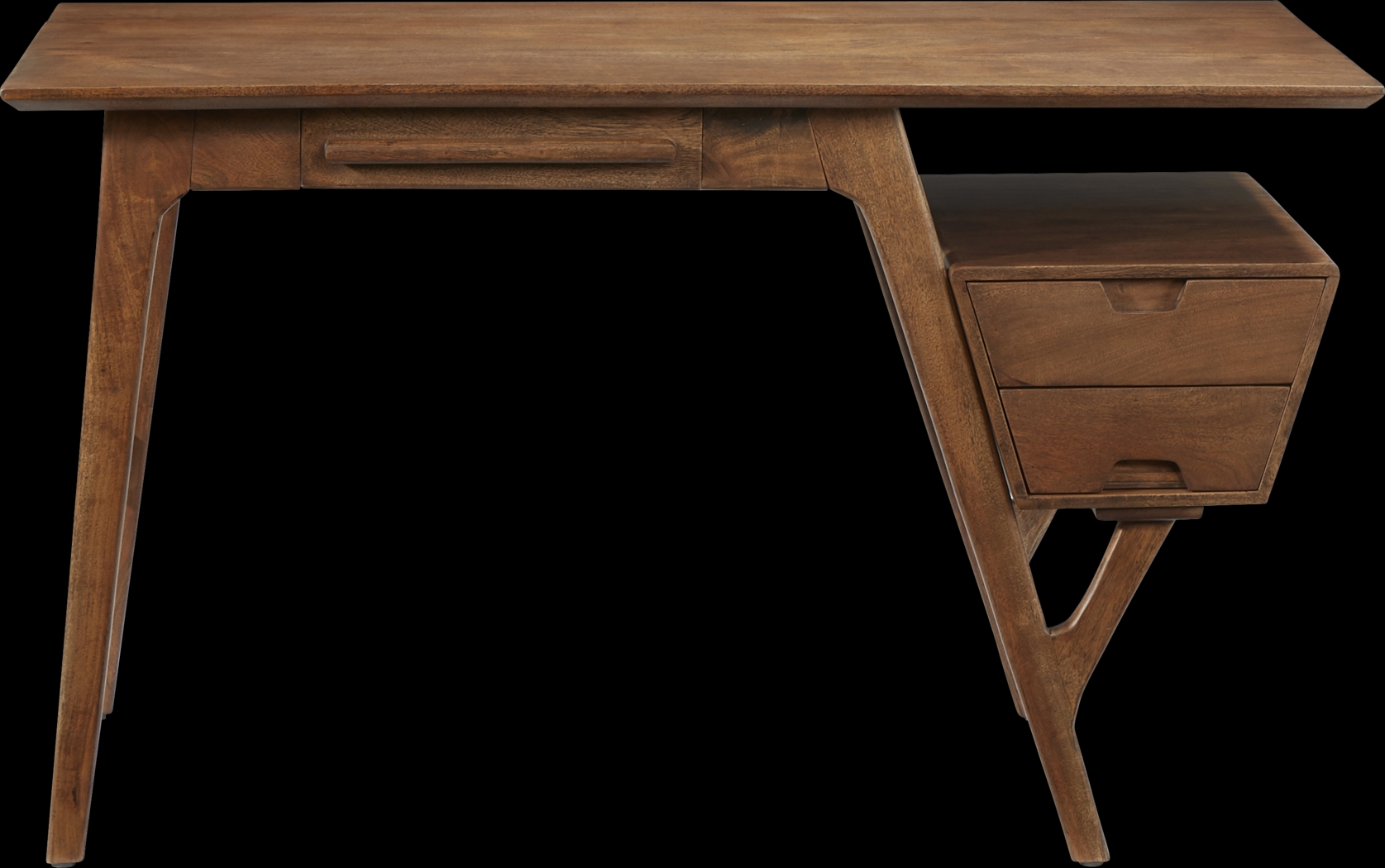 Logan Lodge Natural Writing Desk - Thumbnail - Image 1