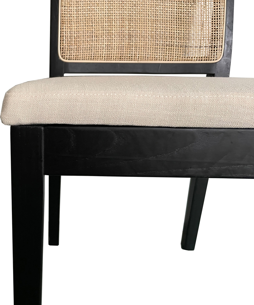 Logarto Black Side Chair, Set of 2 - Thumbnail - Image 5