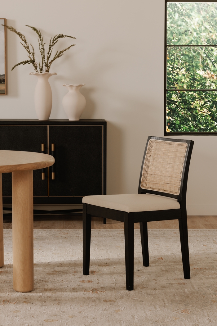 Logarto Black Side Chair, Set of 2 - Thumbnail - Image 8