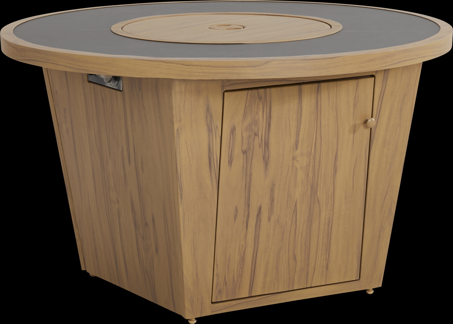 Logen Natural Round Outdoor Fire Pit - Thumbnail - Image 3