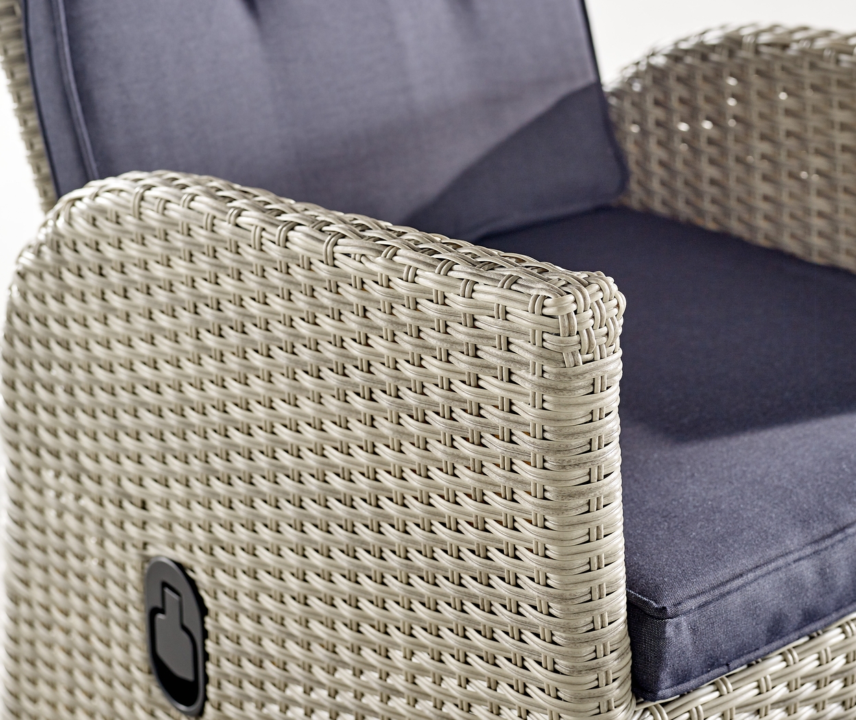 Logmont Navy 5 Pc Outdoor Seating Set - Thumbnail - Image 12