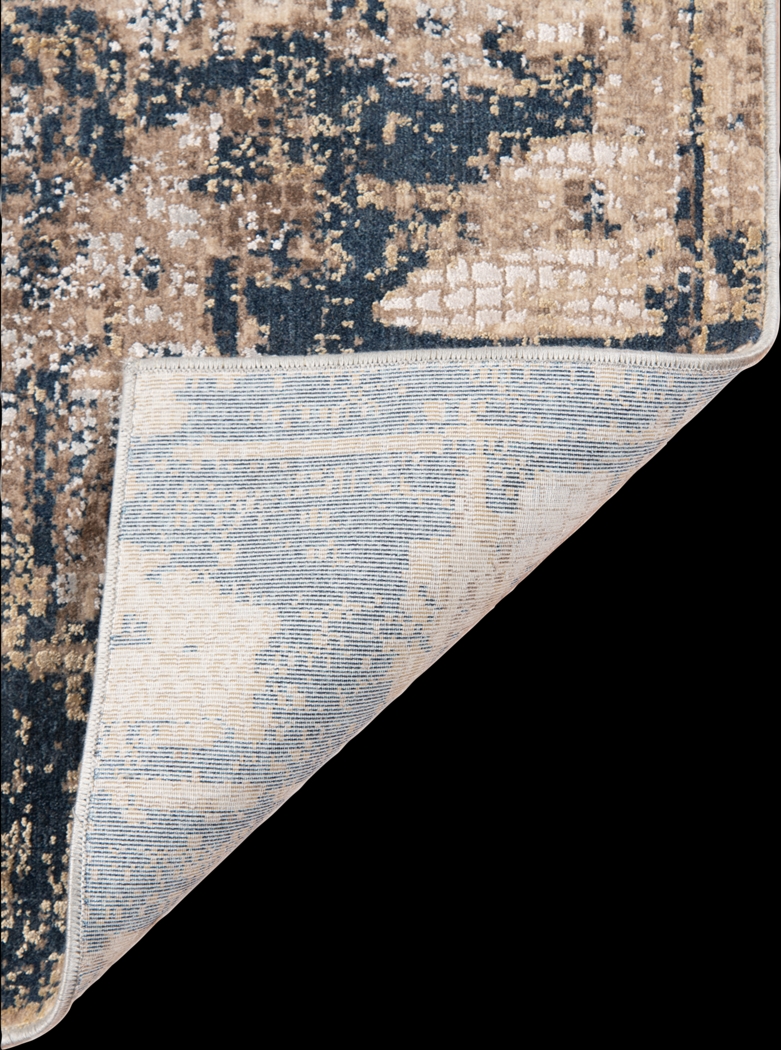 Logoria Indigo 10'3 x 14' Rug - Thumbnail - Image 5