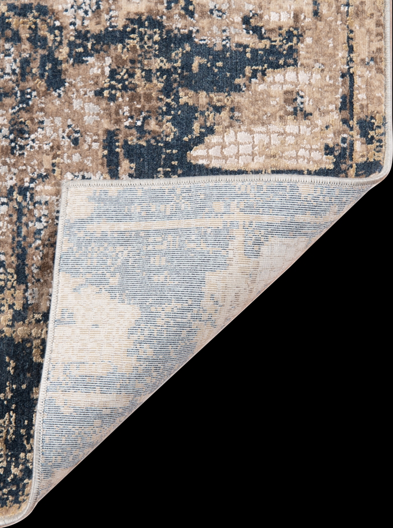 Logoria Indigo 5'3 x 7'6 Rug - Thumbnail - Image 4