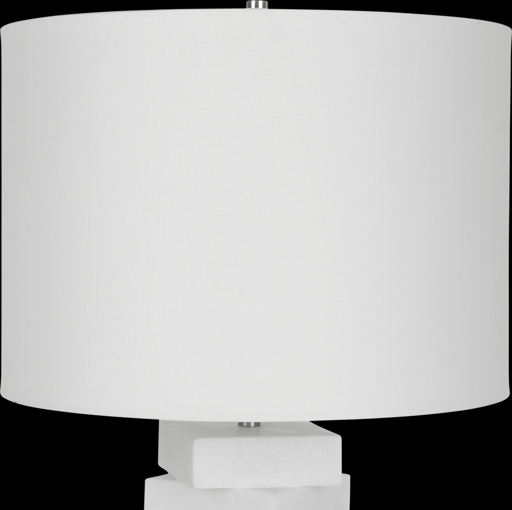 Logwood Hollow White Lamp - Thumbnail - Image 4