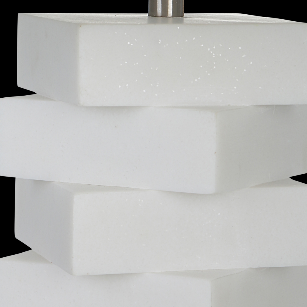 Logwood Hollow White Lamp - Thumbnail - Image 5