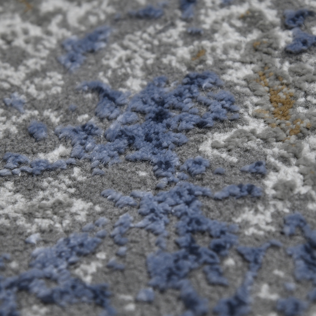 Lohash Gray/Blue 5'3 x 7'9 Rug - Thumbnail - Image 6