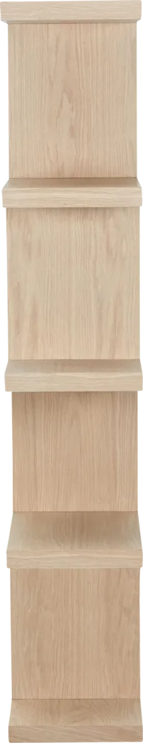 Loic Natural Large Shelf Bookcase - Thumbnail - Image 9