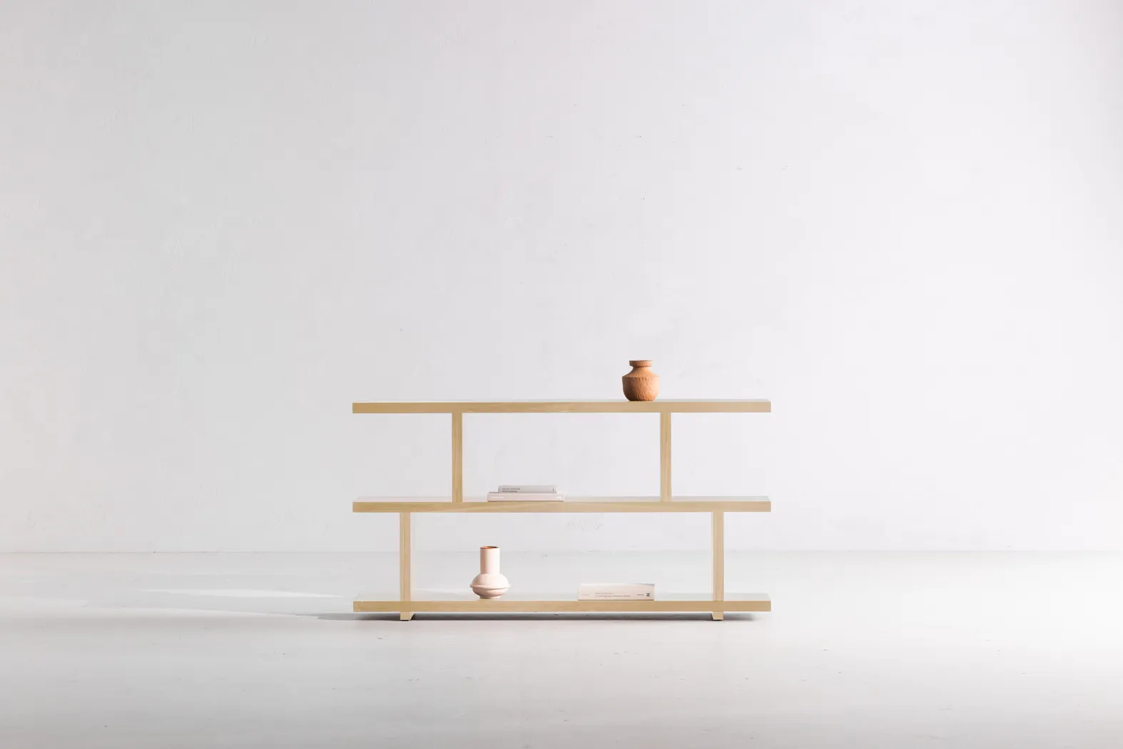Loic Natural Shelf Bookcase - Image 2