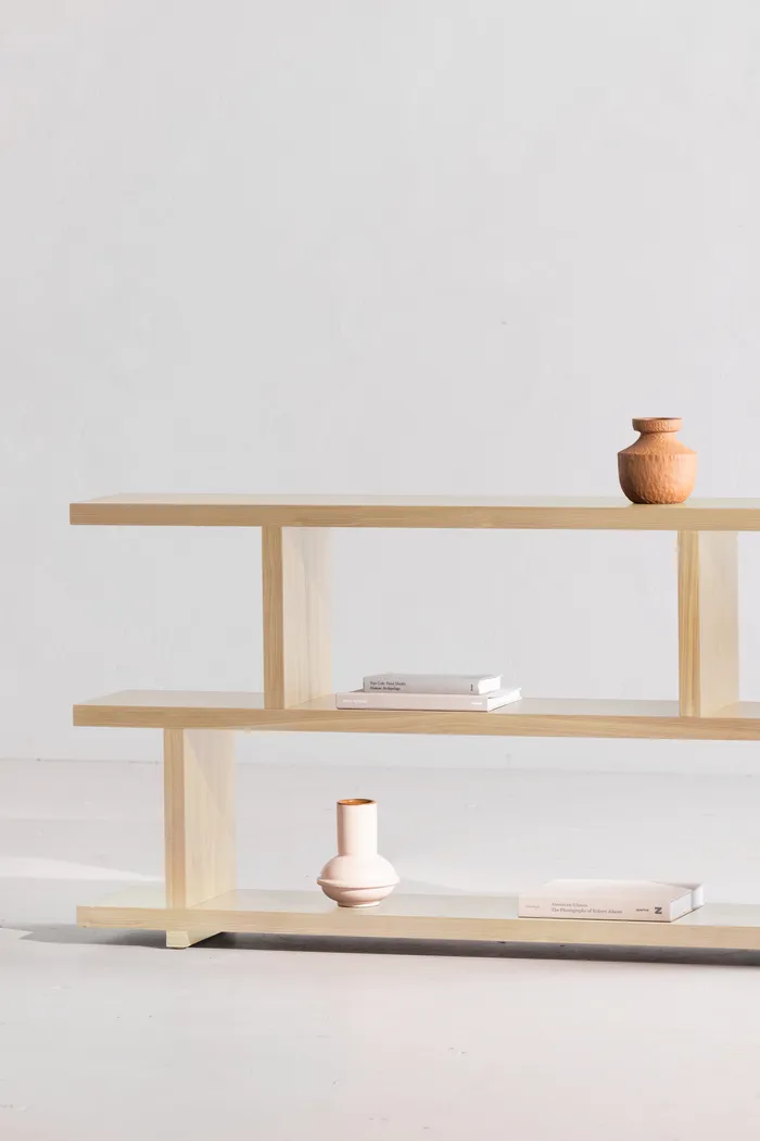 Loic Natural Shelf Bookcase - Image 3