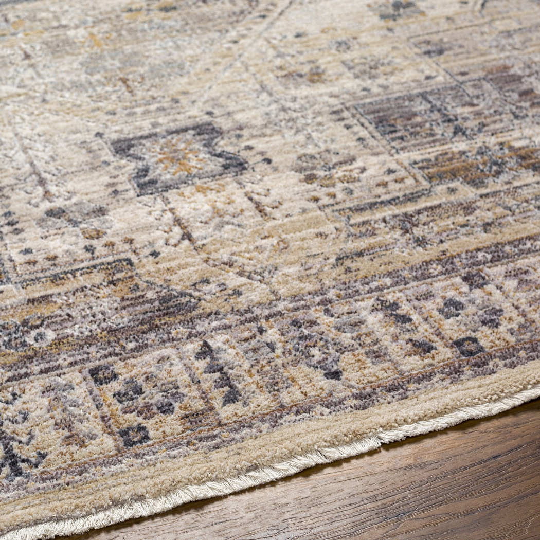 Loine Beige 5' x 7'9 Rug - Thumbnail - Image 4