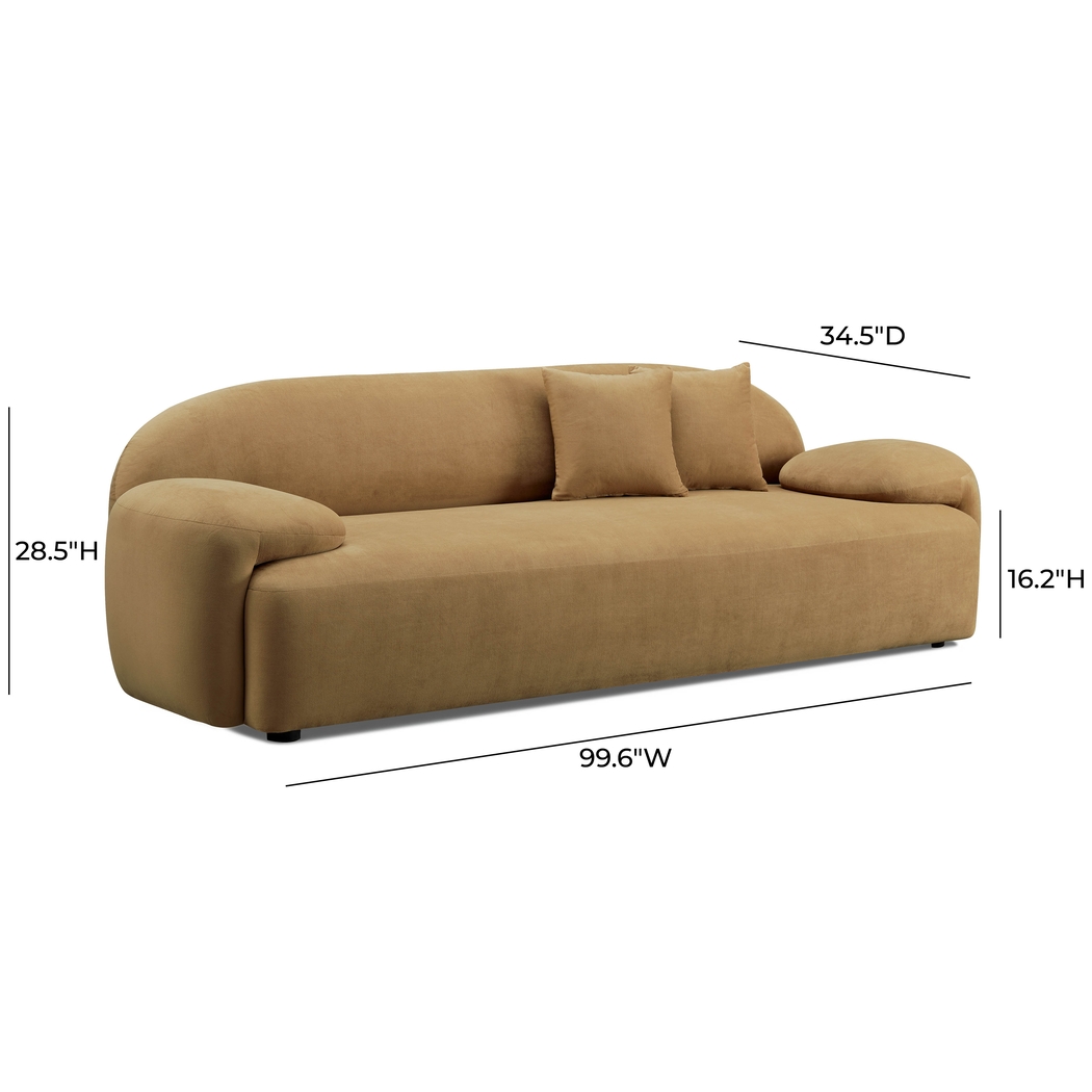 Loisaida Brown Sofa - Thumbnail - Image 5