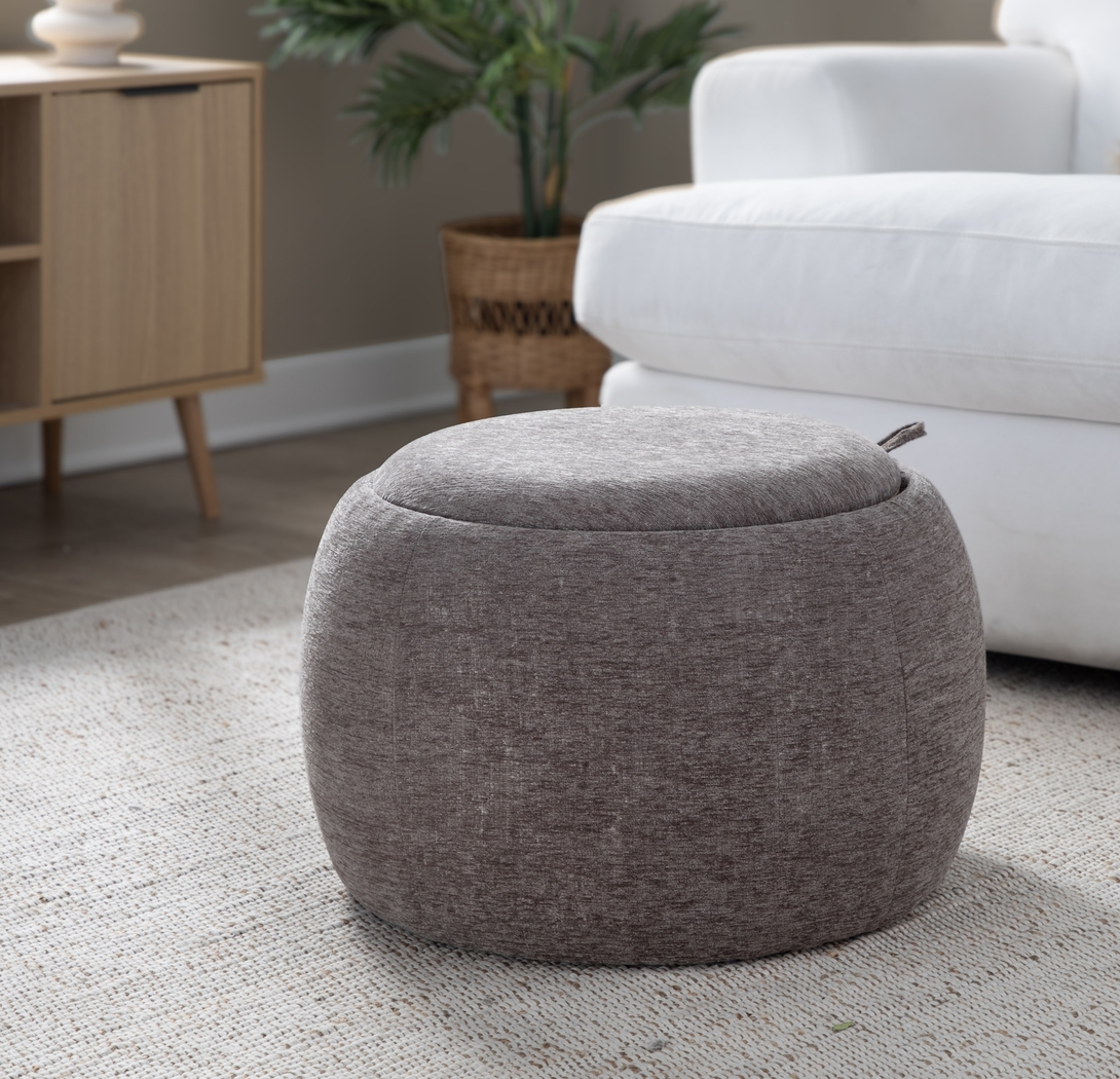 Lokit Brown Pouf - Thumbnail - Image 5