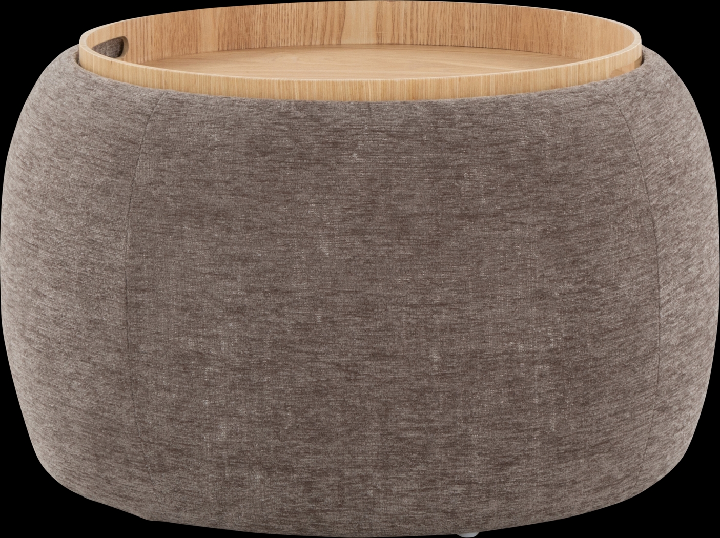 Lokit Brown Pouf - Thumbnail - Image 6