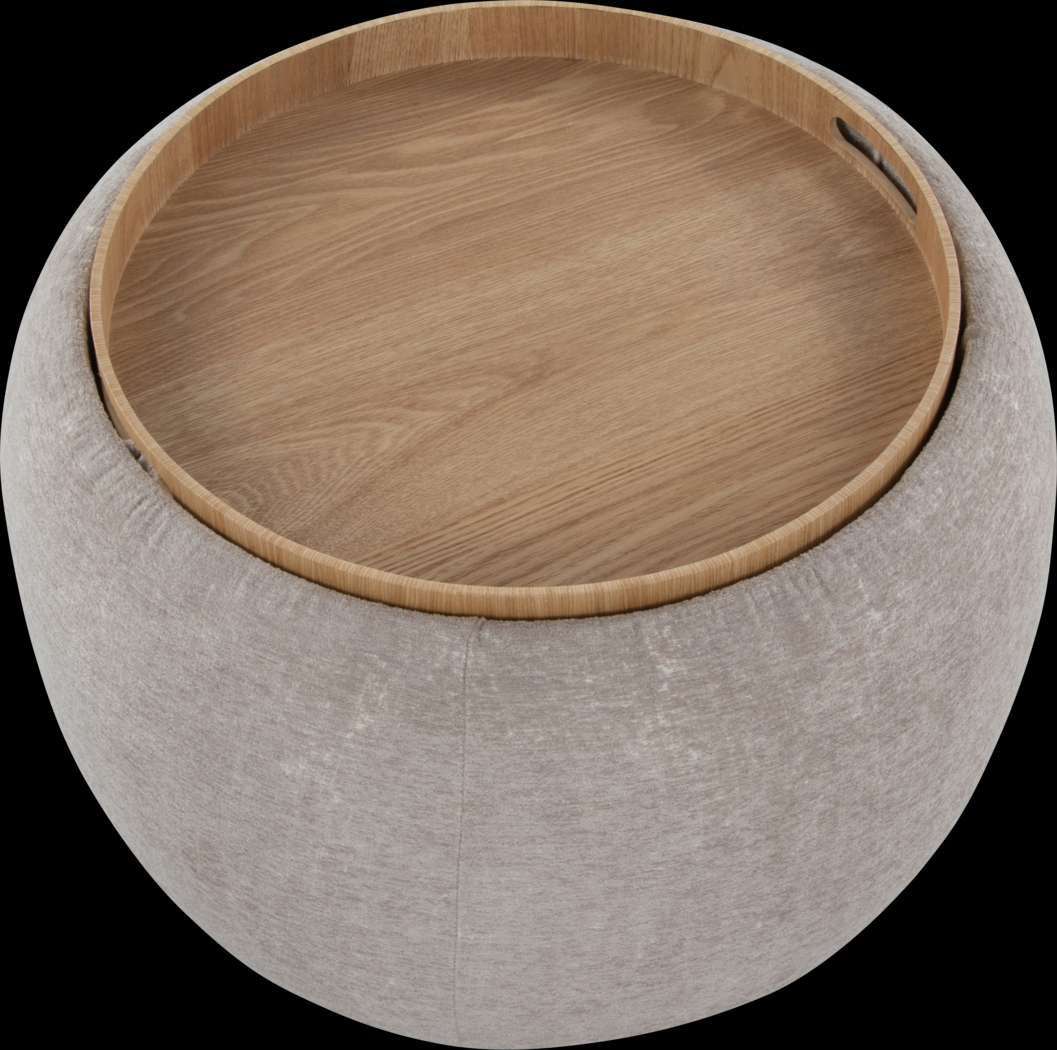 Lokit Light Brown Pouf - Thumbnail - Image 8