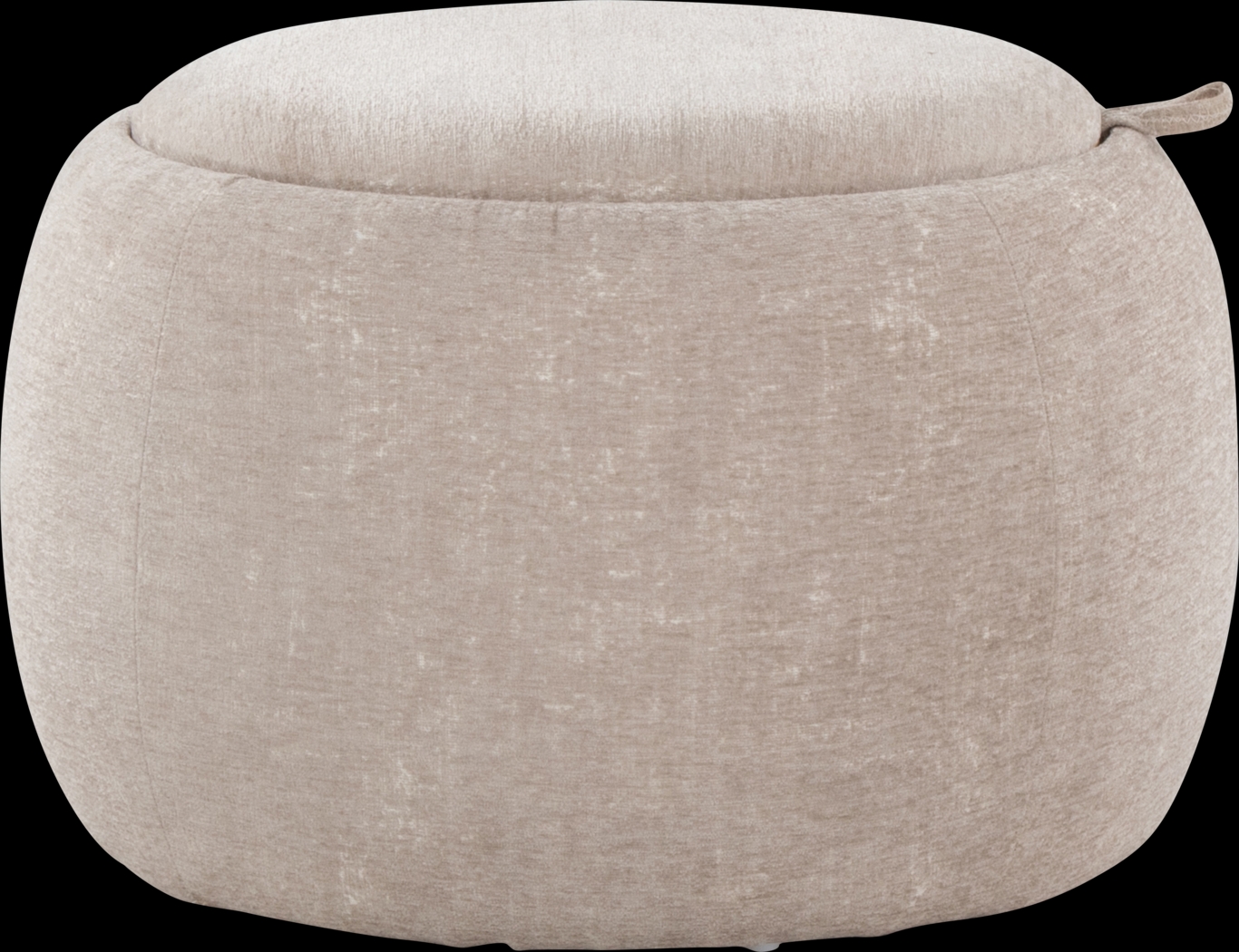 Lokit Light Brown Pouf - Thumbnail - Image 1