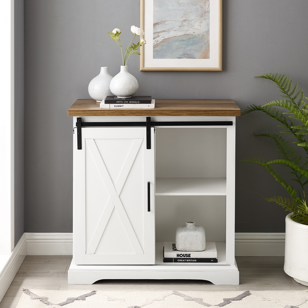 Lomasney White Sideboard - Thumbnail - Image 4