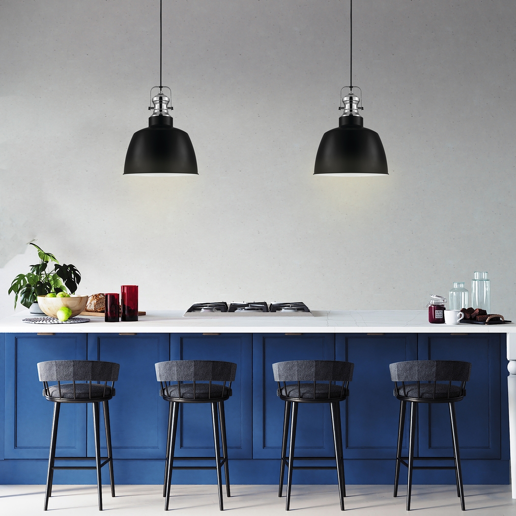 Lombard Nest Large Black Pendant - Thumbnail - Image 5