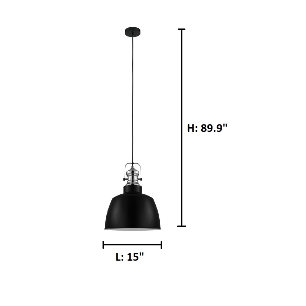 Lombard Nest Large Black Pendant - Thumbnail - Image 6