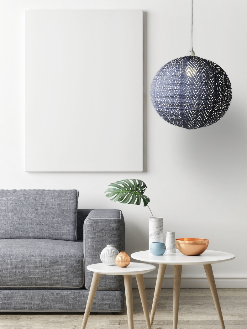 Lomen Summit Outdoor Blue Lantern - Thumbnail - Image 2