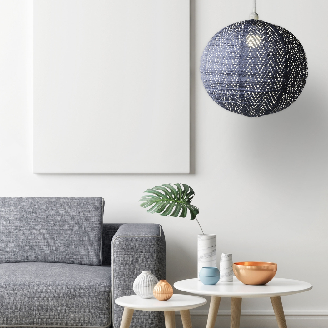 Lomen Summit Outdoor Blue Lantern - Thumbnail - Image 7