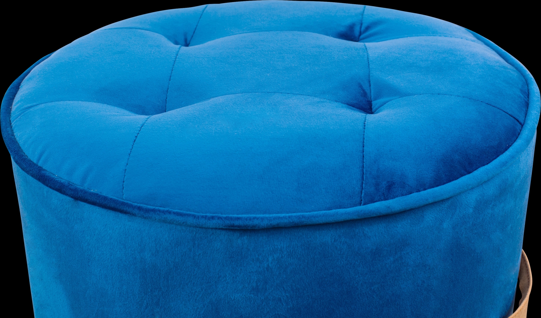 Kids Lomiller Blue Ottoman - Thumbnail - Image 2