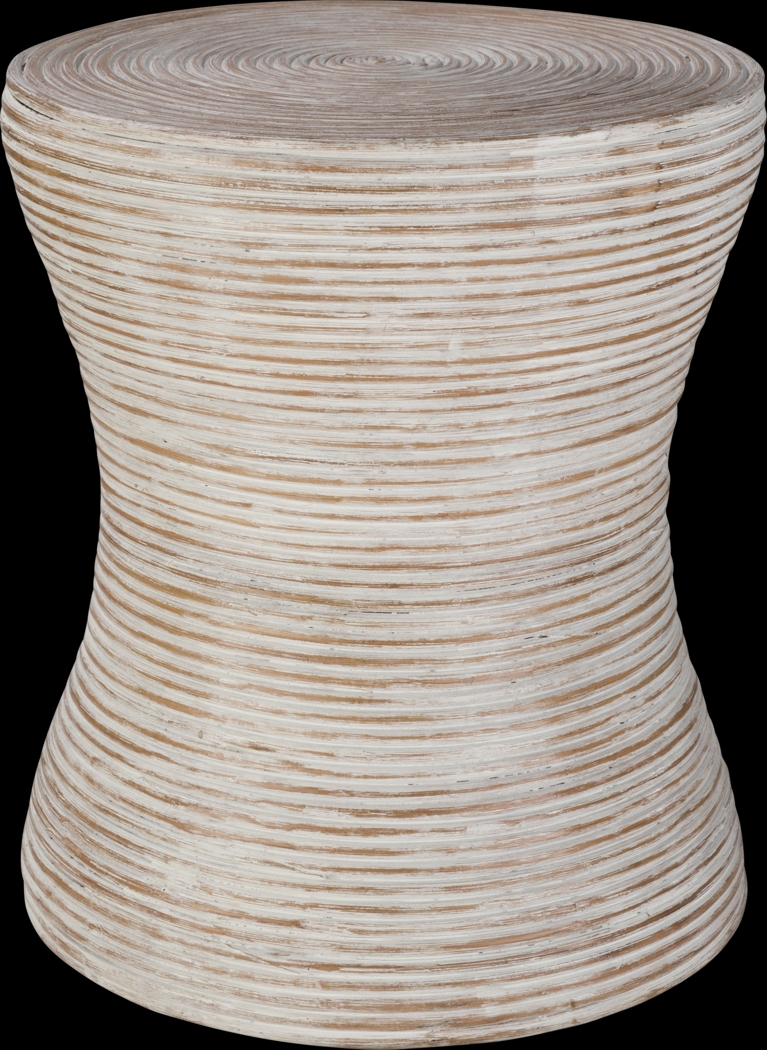 Lommi White End Table - Thumbnail - Image 1