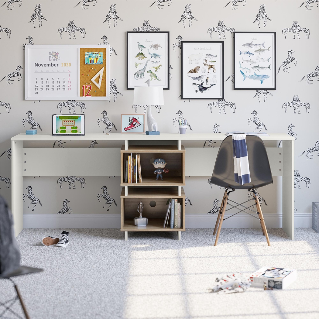 Lonake White Desk - Thumbnail - Image 2