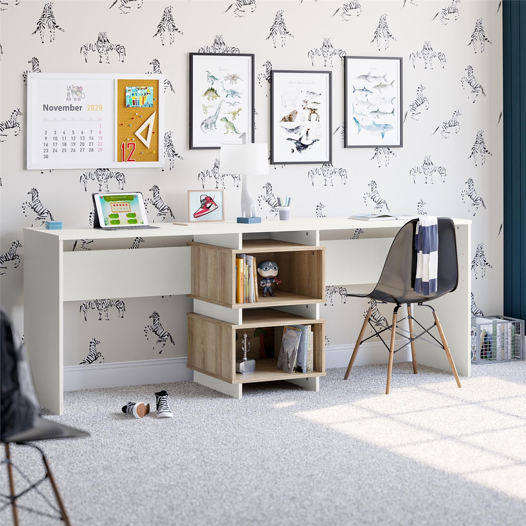 Lonake White Desk - Thumbnail - Image 3