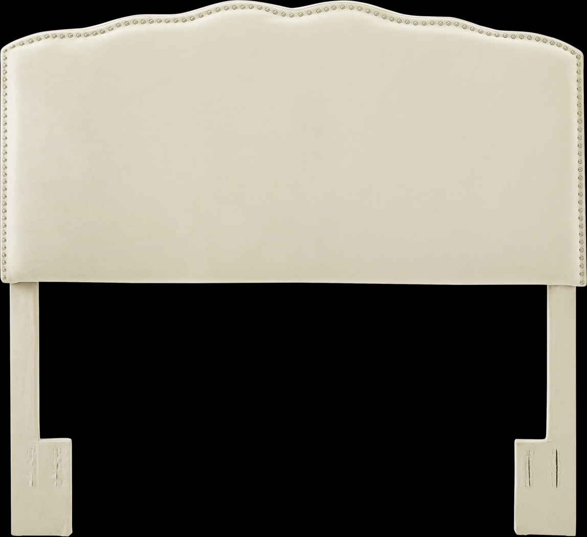 Londonshire Natural King Upholstered Headboard - Thumbnail - Image 1