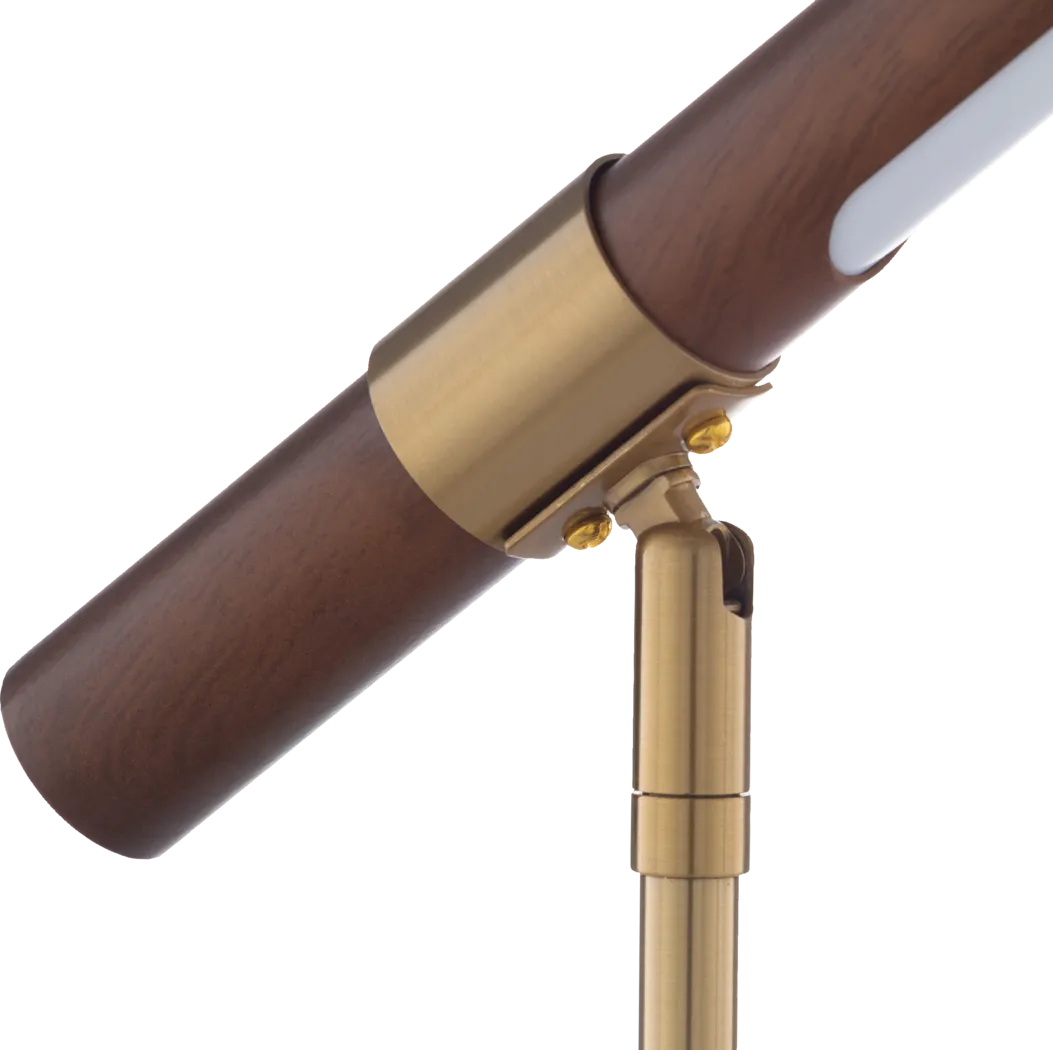 Long Branch Point Brass Lamp - Thumbnail - Image 3