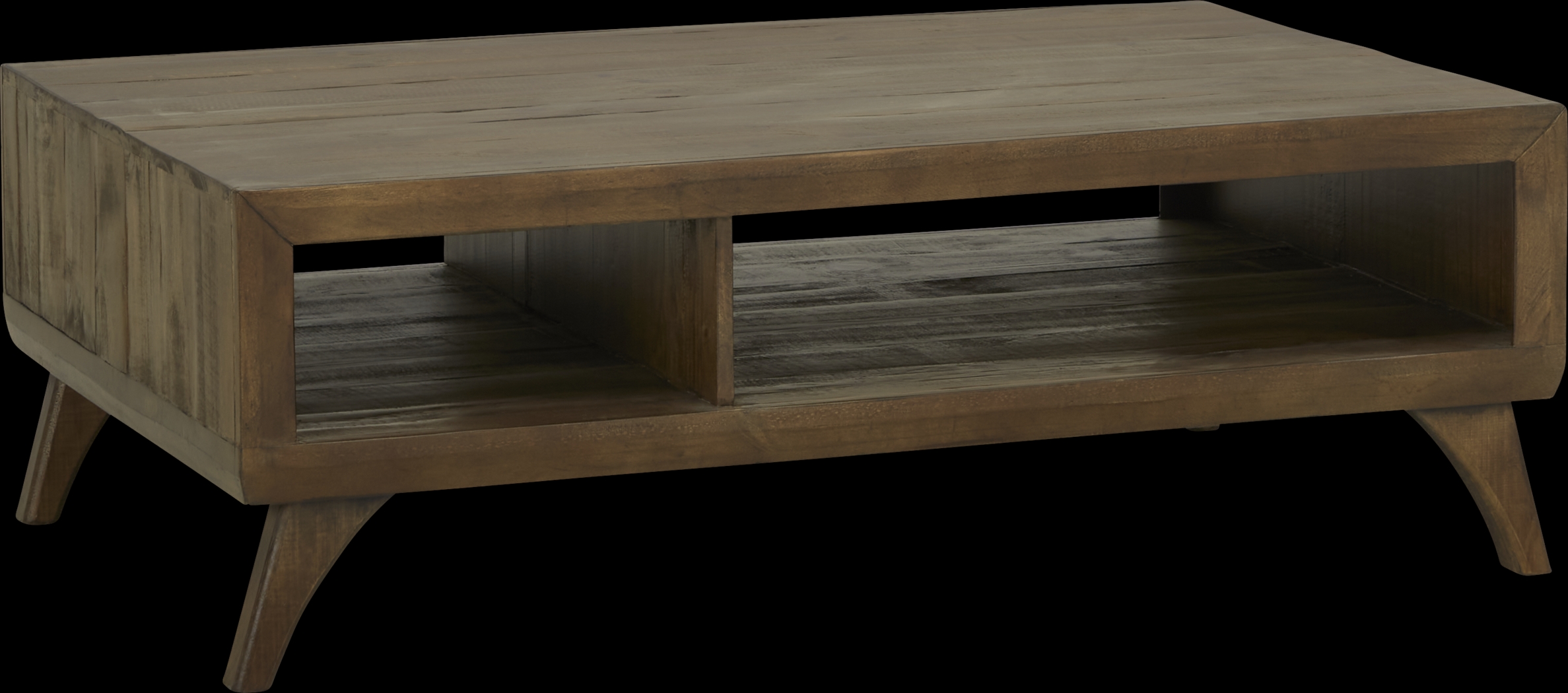 Long Valley Brown Cocktail Table - Thumbnail - Image 1