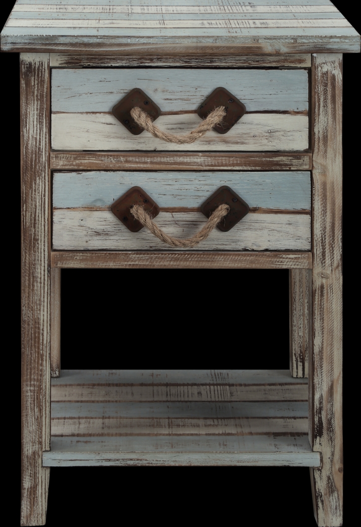 Longboat Key Blue Accent Table - Thumbnail - Image 2