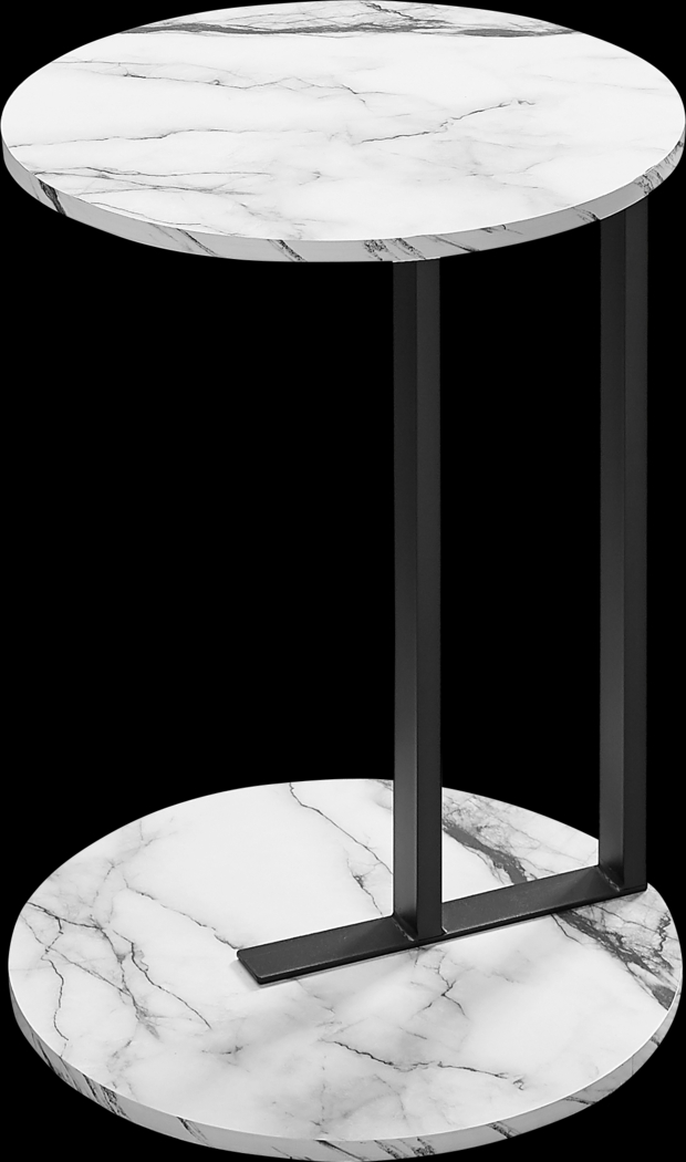 Longlake White Accent Table - Thumbnail - Image 1