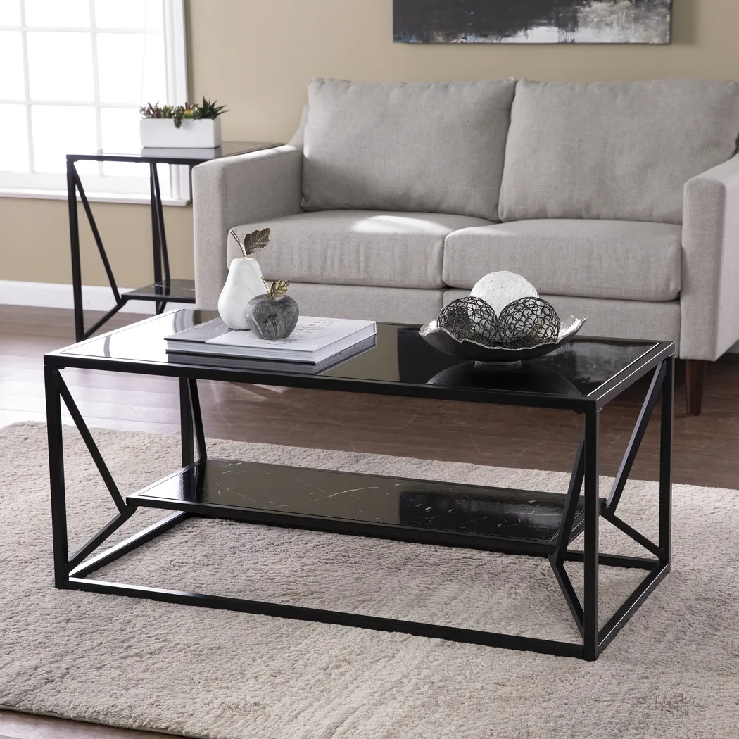 Longspur Black Cocktail Table - Image 5