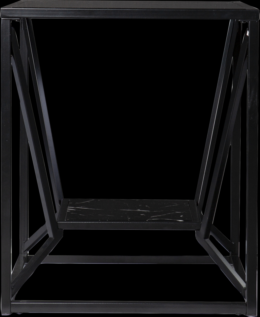 Longspur Black End Table - Thumbnail - Image 2