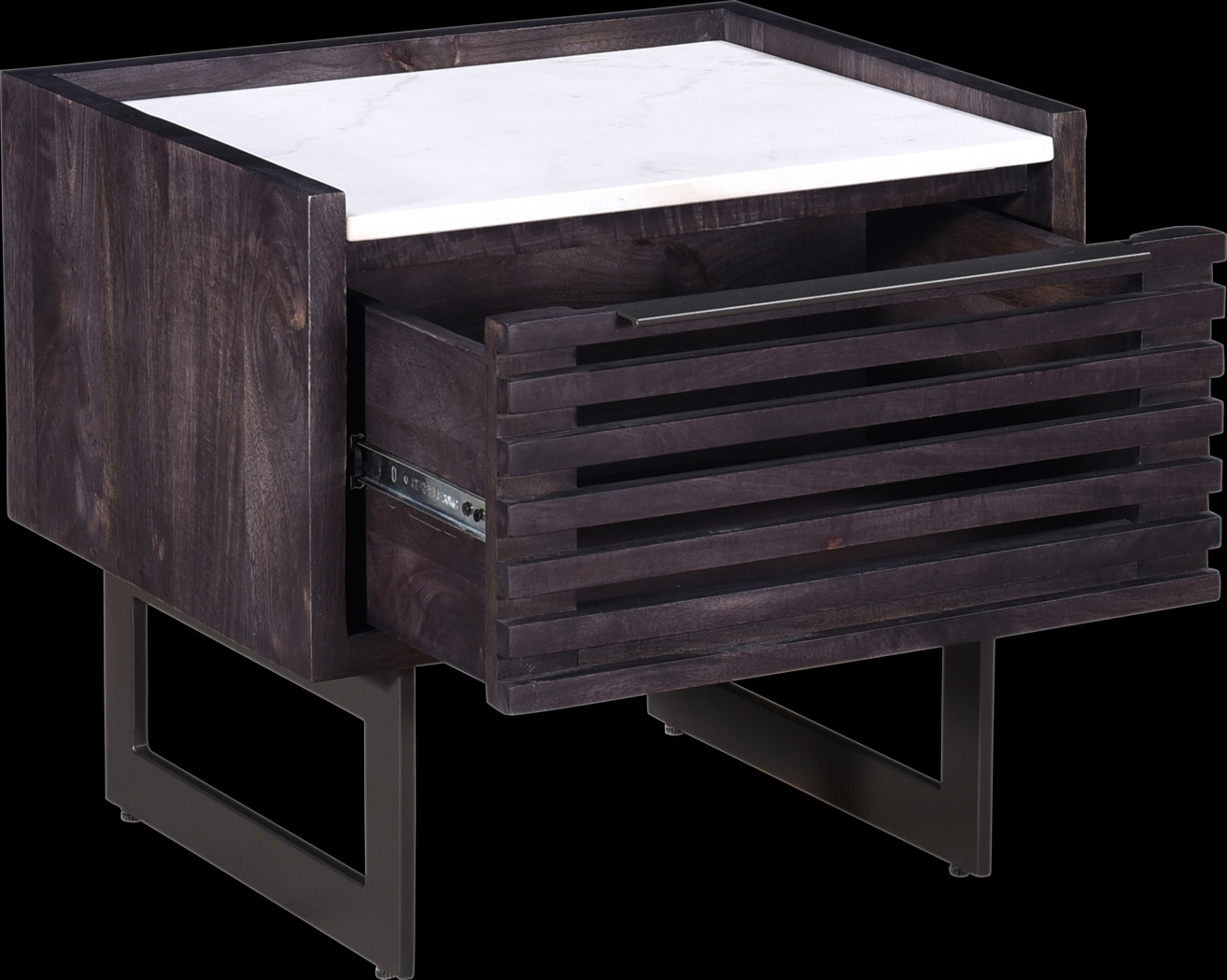Lonnecker Gray Nightstand - Thumbnail - Image 3
