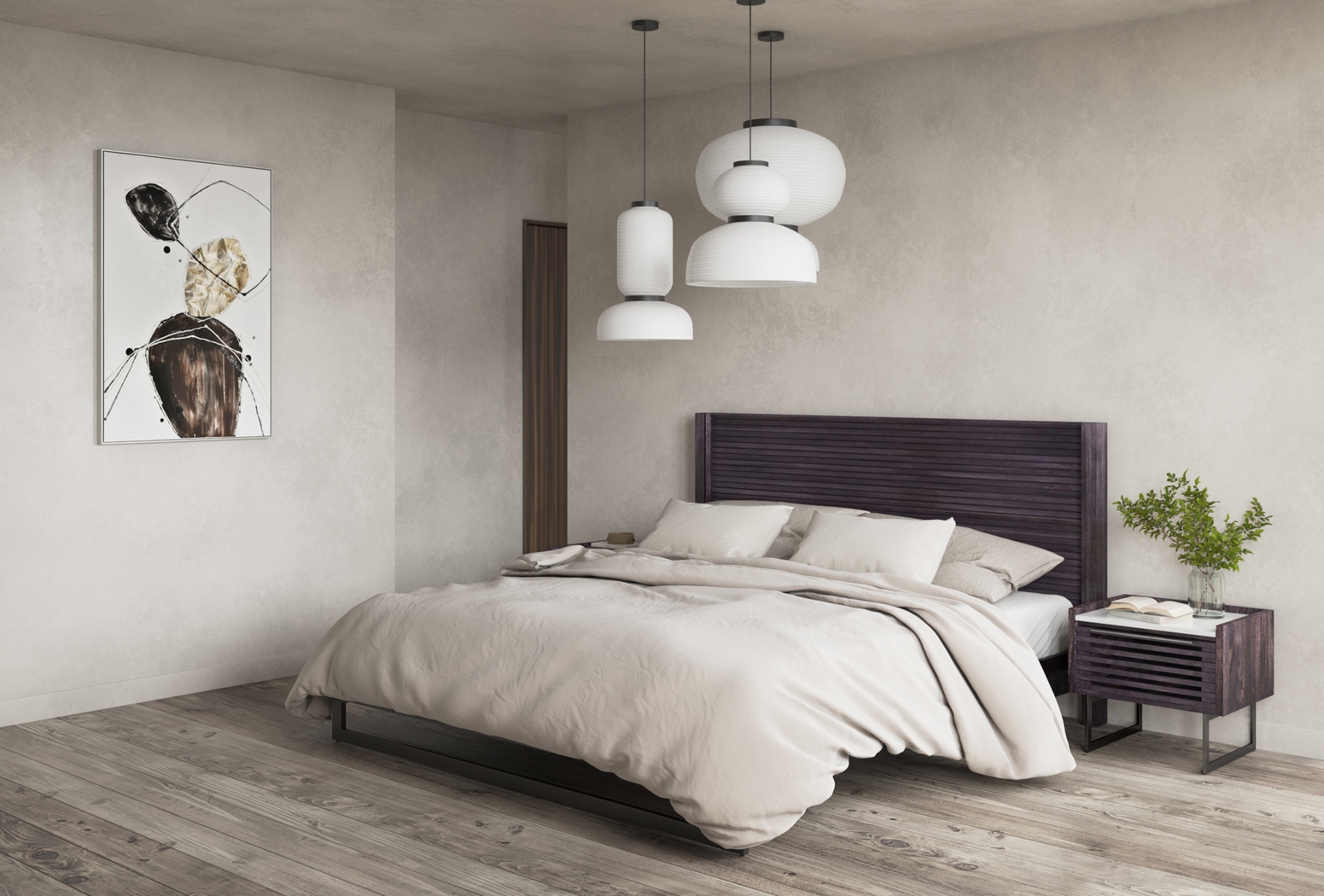 Lonnecker Gray Nightstand - Thumbnail - Image 6