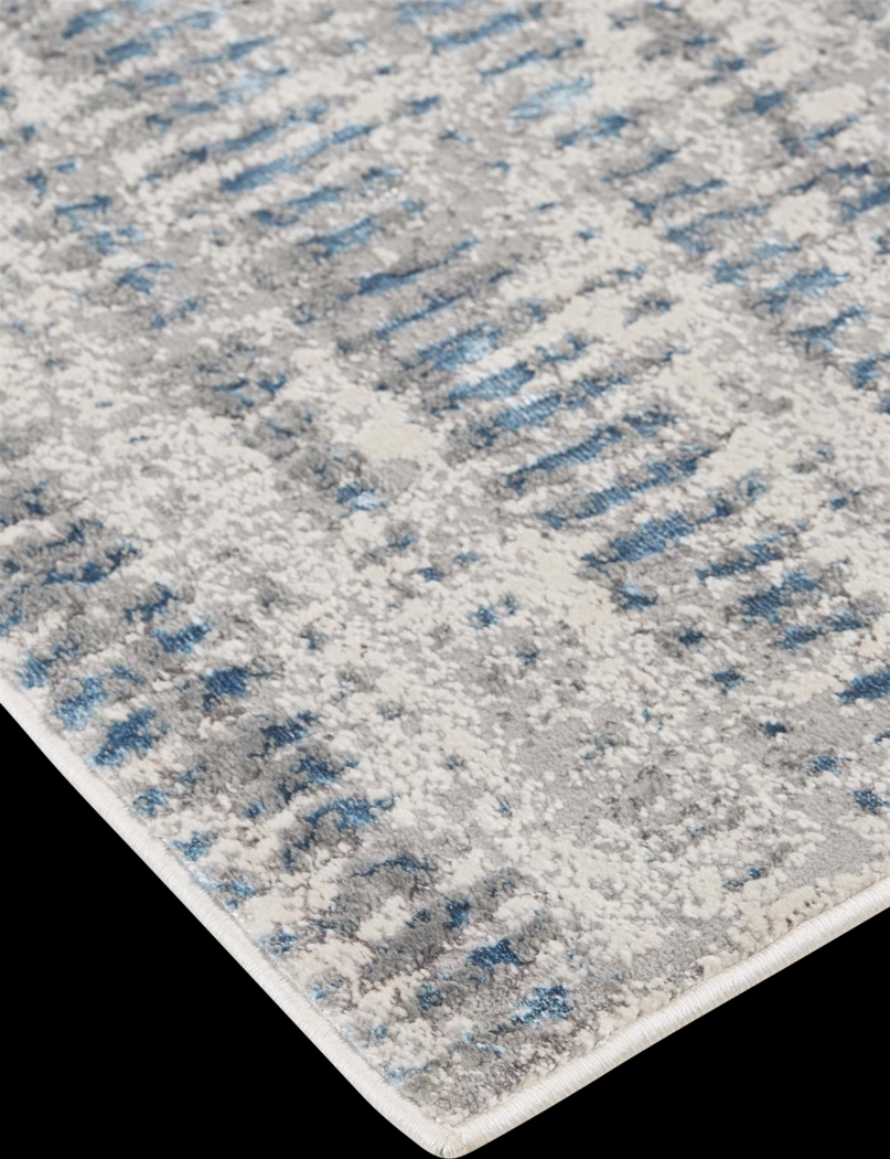 Lonree Blue 6'7 x 9'6 Rug - Thumbnail - Image 5