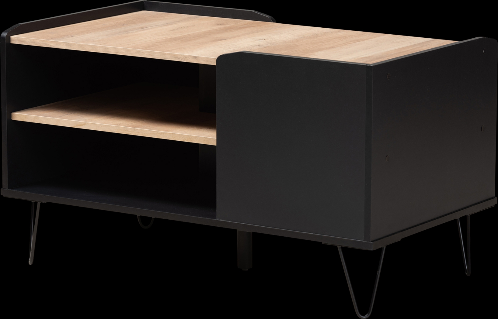 Lonview Black Cocktail Table - Thumbnail - Image 1