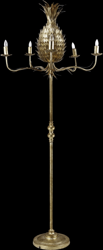 Lookout Drive Gold Floor Lamp - Thumbnail - Image 1