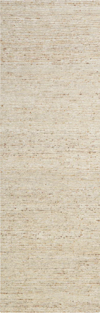 Loomscape Beige 2'3 x 7'5 Runner Rug - Thumbnail - Image 1