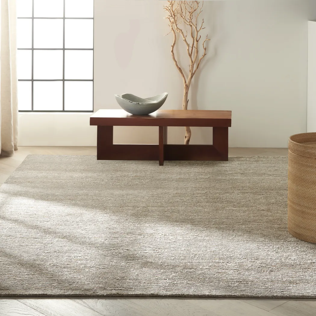 Loomscape Brown 10'8 x 14' Rug - Thumbnail - Image 2