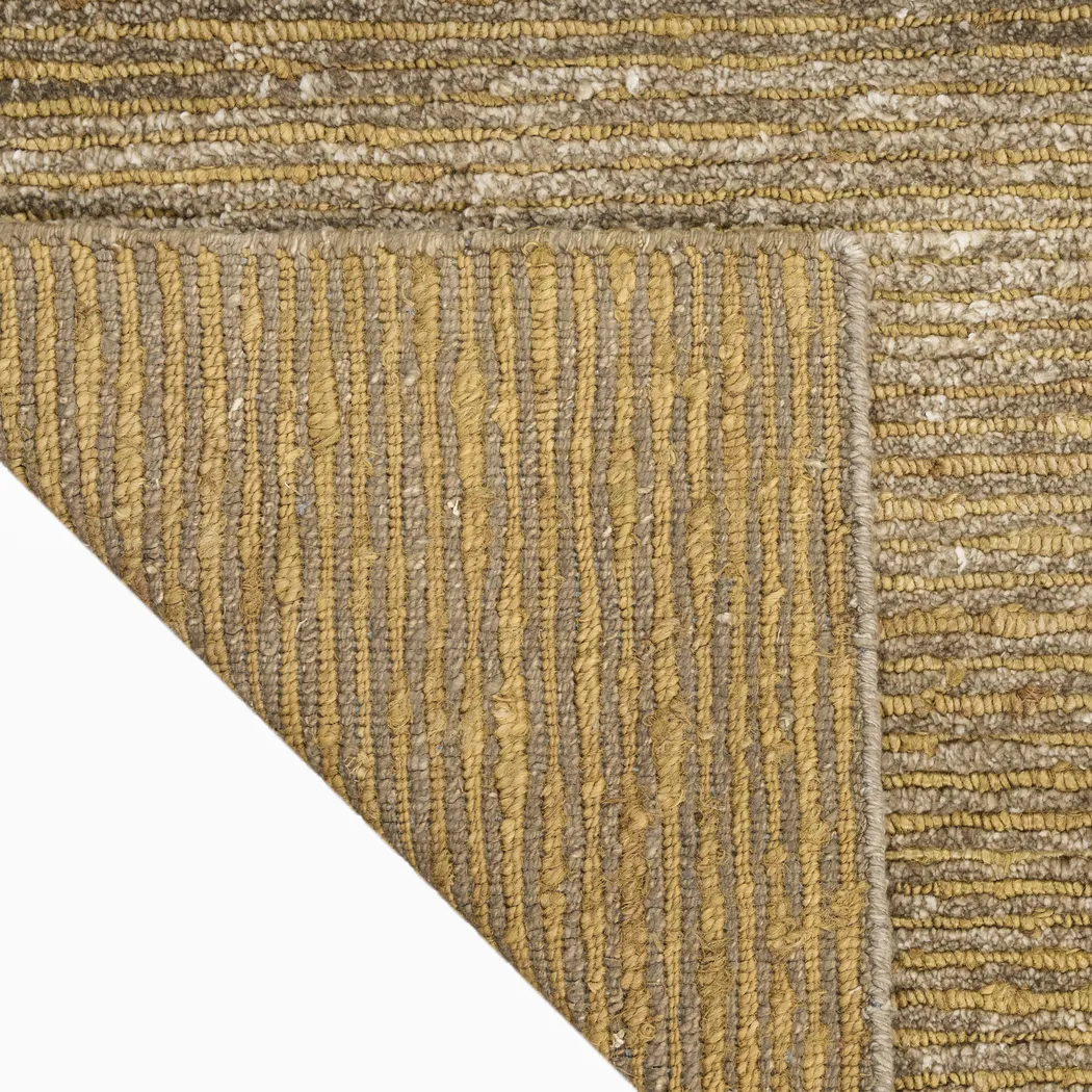 Loomscape Brown 4' x 6' Rug - Thumbnail - Image 4