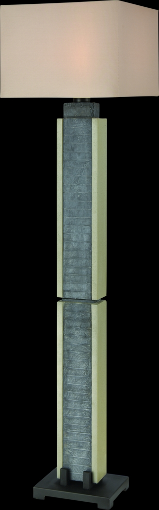 Loon Oaks Gray Floor Lamp - Thumbnail - Image 1