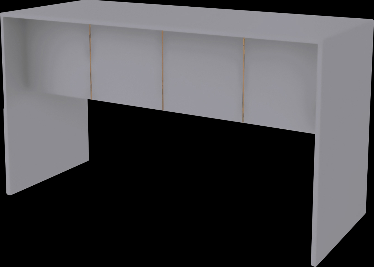 Lopseed Gray Desk - Thumbnail - Image 4