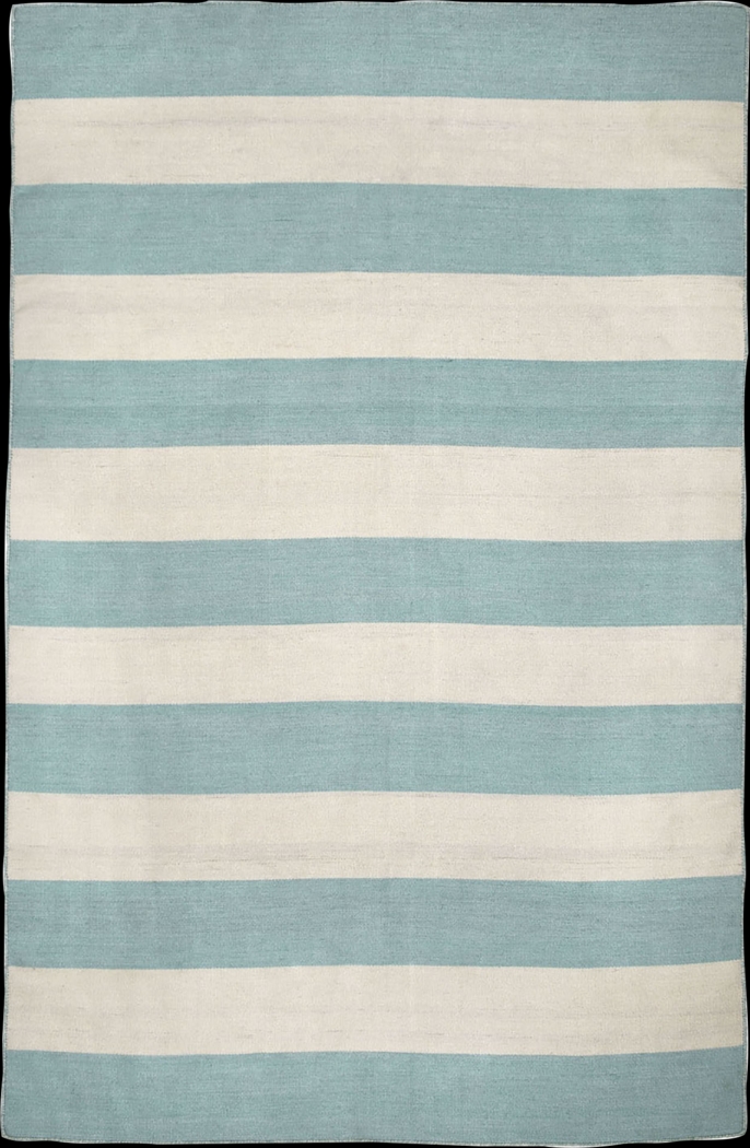 Lorahorn Blue 5' x 7'6 Indoor/Outdoor Rug - Thumbnail - Image 1