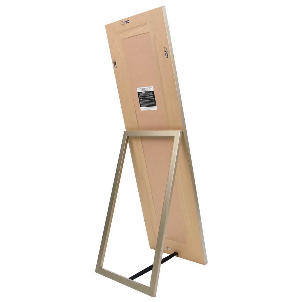 Lorai Silver Rectangular Large Mirror - Thumbnail - Image 5